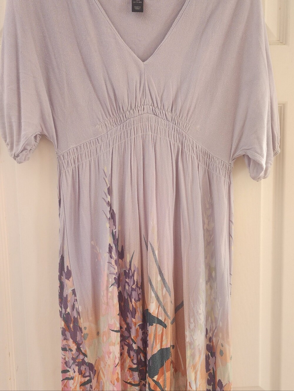 H&M Light Lilac V-Neck Dress